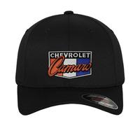 Chevrolet Licenza Ufficiale Camaro Patch Flexfit Baseball cap (Nero), Large/X-Large