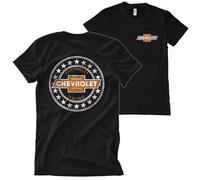 Chevrolet Licenza Ufficiale Racing T-Shirt da Uomo (Nero), Medium