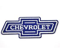 Chevrolet Logo Auto USA Mend Ferro Ricamato Toppa Patch Blu