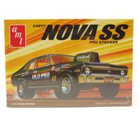 Chevrolet Nova Ss Pro Stocker Old 1972 Kit Modellismo Plastica Auto 1:25 AMT