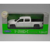 CHEVROLET Silverado - 2017 - whitemetallic - WELLY 1:24