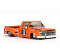 CHEVROLET Silverado Dually - KAIDO V2 - orange - Mini GT 1:64