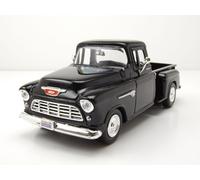 Chevrolet Stepside Pick Up 1955 Nero Modellino 1:24 MotorMax