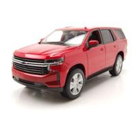 Chevrolet Tahoe 2021 Rosso Modellino Auto 1:24 Maisto