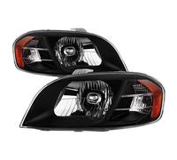 Chevy 07-11 Aveo 07-09 Wave Nero Alloggiamento Fari Sinistro + Destro Set