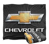 Chevy Blanket Chrome Bowtie Silky Touch Super Soft Throw Blanket, 152 x 127 cm