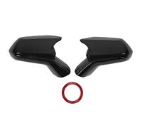Chevy Camaro Mirror Cover Replacement 2016-2023 | Gloss Black ABS Housing Cap | Scratch & Defense Guard | Direct Match for Rear View Mirror Housing