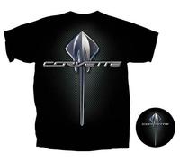 Chevy Chevrolet Stingray Corvette C7 Emblema Auto Automobili T Shirt Cvsrl-B
