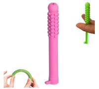 Chewable Breath Sticks with Essential Oils, Chewable Breather Quit, Reusable Silicone Chewer for Adults, Can Be Taken Anywhere - Natural Focusing(Strawberry flavor)