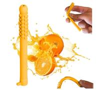 Chewable Breath Sticks with Essential Oils, Chewable Breather Quit, Reusable Silicone Chewer for Adults, Can Be Taken Anywhere - Natural Focusing(orange flavor)