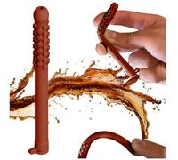 Chewable Breath Sticks with Essential Oils, Chewable Breather Quit, Reusable Silicone Chewer for Adults, Can Be Taken Anywhere - Natural Focusing(cola flavor)