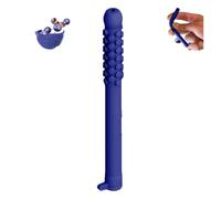 Chewable Breath Sticks with Essential Oils, Chewable Breather Quit, Reusable Silicone Chewer for Adults, Can Be Taken Anywhere - Natural Focusing(blueberry flavor)
