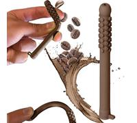 Chewable Essential Oil Breath Stick, Chewable Breath Sticks with Essential Oils, Fresh Breath Can Be Taken Anywhere, Anytime Use, Focus & Clear Respiratory Support (Coffee flavor)