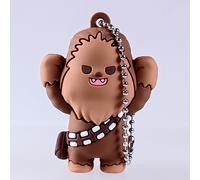 Chewbacca - Star Wars Rubber Fig. Portachiavi parte 2 dal Giappone