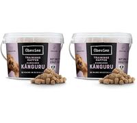 Chewies Cappucci da allenamento a canguro, monoproteina, per cani, 300 g, senza cereali e senza zucchero, morbidi dolcetti per addestramento del cane, ipoallergenici (Confezione da 2)