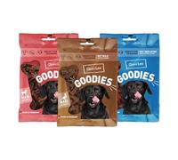 Chewies - Cibo per Cani, Confezione 2, 3 Sacchetti da 200 g di Agnello, Salmone