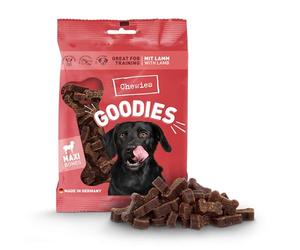 Chewies Hundeleckerli Training Maxi Agnello Caviglia - 200 g - Spuntini per cani senza zucchero & ad alta percentuale di carne, ideale come dolcetto da allenamento per il vostro cane