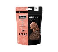 Chewies Lucky Bits Cavallo per cani adulti - Deliziosi per cani senza cereali & Soft con molte proteine e superalimenti come lievito di birra o ginkgo, senza zucchero (80 g)