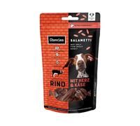Chewies Salametti manzo, cuore e formaggio, senza cereali, con proteine, senza zucchero e delicatamente essiccato all'aria, ricco di vitamine e minerali (9 x 60 g)