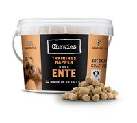 Chewies - Snack per addestramento monoproteine per cani, senza cereali e senza zucchero, morbido e ipoallergenico, gusto anatra, 300 g
