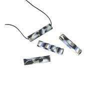 Chewigem Chubes - Collana multiuso masticabile e aiuto per la stimolazione | liscia, robusta, discreta | ideale per corde con cappuccio o come collana | 3 pezzi di ricambio | Progettato per ridurre