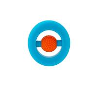 Chewigem Giocattolo tascabile per agitarsi e stirare, non tossico, lavabile, discreto aiuto masticabile per autismo, ADHD, SPD, ansia e necessità motorie orali (blu e arancione)