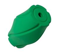 Chewtastic Geometrics Fillables Natural Rubber Geo-Pentra Tube Green