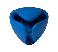 Chewtastic Geometrics Fillables Natural Rubber Geo-Rella Dispenser Blue