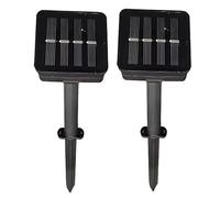 Chewtoyo 2 pezzi di ricambio per pannelli solari, batteria da 1,2 V 800 mAh, 8 modalità di controllo esterno impermeabile, alta conversione e incapsulamento epossidico, per luci solari fai da te