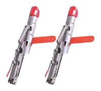 Chewtoyo 2 supporti automatici per canna da pesca, gancio a molla in acciaio inox di quarta generazione, sensibilità regolabile, intelligente Fish Catcher, supporto da terra pieghevole, lunghezza 52,5