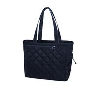 Chewtoyo Borsa da tennis da donna con scomparto per scarpe, extra large, trapuntata, in poliestere, per pickleball, 43,2 x 36,8 x 17,8 cm, con portabottiglie, per viaggi e sport in campo