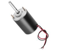 Chewtoyo Motore CC da 30 W, 3500 giri/min, 12 V/24 V, reversibile, albero da 4,3 cm, basso rumore, controllo della velocità per progetti fai da te