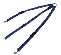 Chewtoyo Pettorale per cavallo con LED regolabile, in nylon, impermeabile, ricaricabile tramite USB, ideale per spettacoli e sfilate, per passeggiate notturne, blu, dimensioni regolabili
