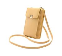 Chewtoyo Piccola borsa a tracolla da donna, in pelle PU, con tracolla regolabile, mini borsa a tracolla, portafoglio lungo multi tasca per viaggi, shopping, spostamenti quotidiani