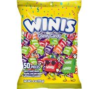 Chewy Candy Winis Original Variety Bag - Taffy Candy 50 pezzi confezionati singolarmente - Formato 4 oz Sacchetto assortiti Pasqua Candy Mix