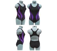 CHEX mexico Donne Ragazze Nuoto Costume Abito Racer con Cinghia Schiena Lycra