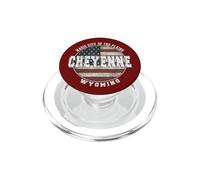 Cheyenne Wyoming, Vintage bandiera americana PopSockets PopGrip per MagSafe