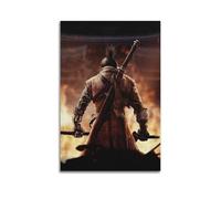 CHEZLIEND Sekiro Shadows Die TwiceCreativity Into Simple Design - Stampa su tela di animazione su tela, poster decorativo per la casa, 30 x 45 cm, senza cornice, stile 28