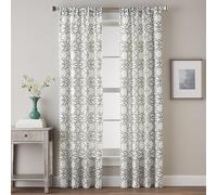 CHF Lotus Harmony - Tenda a pannello con stampa geometrica, 213 cm, colore: antracite