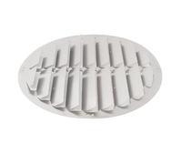 CHFANGHEJUFU Copertura per Condizionatore d'Aria Centrale HVAC per unità Esterne，Copertura Decorativa in Metallo per Condensatore AC，deflettore Anti-soffiaggio Diretto Universale