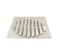 CHFANGHEJUFU Copertura per Condizionatore d'Aria Centrale HVAC per unità Esterne，Copertura Decorativa in Metallo per Condensatore AC，deflettore Anti-soffiaggio Diretto Universale