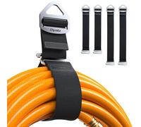 Chfeila 4 Pezzi Organizzatore di Cavi di Estensione con Blocco a Gravità - Regolabile per Cavi Elettrici, Tubi e Attrezzi - Idee Regalo per Uomini, Garage, Officina, Camper