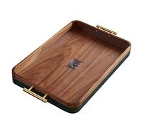 CHFYIJYHM Serving Trays Decorative Tray Rectangular Trays for Coffee Table Home Breakfast Tray Bread Cake Tray Coffee Cup Tray(53 * 30 * 5cm)