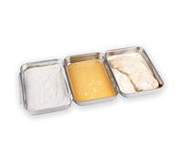 chg 3318-00 Set 3 teglie ognuna 23,0 x 15,0 x 3,0 cm