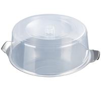chg 9914-07 - Vassoio per torta e conservazione, in acciaio INOX extra pesante, 0,7 mm, con campana infrangibile, altezza 11 cm, diametro 30 cm