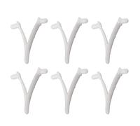 Chhelihl, 6pcs, per l'alimentazione della piscina, clip di farfalla a V, per la spazzola spa della piscina, per rastrello a foglia, per skimmer a foglia, per la testa a vuoto