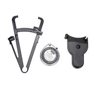 CHHELIHL Calibro per grasso, righello per misurare il corpo, metro a nastro per vita, gambe e braccia.