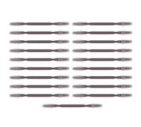 Chhelihl, per apicoltura, 19 pezzi a doppia penna per apicoltura in plastica, per il latte di ape che prende il trasferimento del trasferimento dello strumento