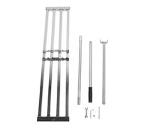 CHHELIHL Rastrello livellamento prato, per giardino giardino campo da golf farm, strumento di livello con testa in acciaio inox, livellatore prato 47,2x10,2 pollici