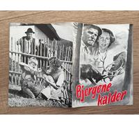Chi ama la patria Hermann Erhardt, Christl Erber 1957 Danish Movie Program